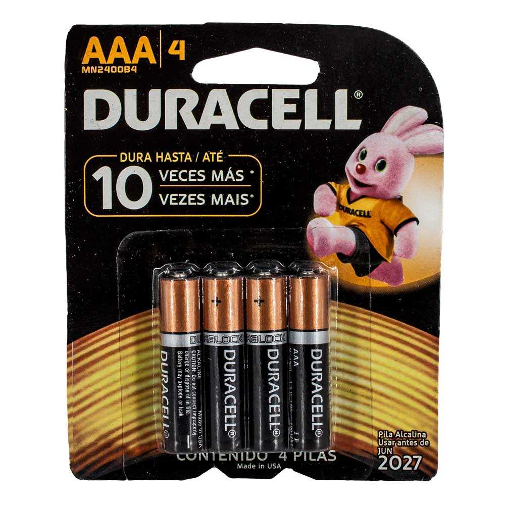 Duracell aaa blister paquete 321