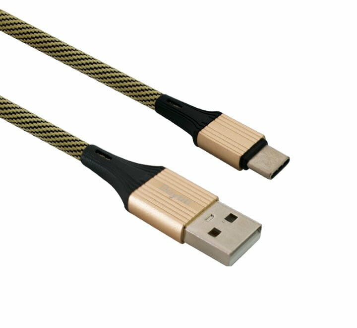 Cable buytiti tipo c de tela colores oscuros bt-tipoc-305