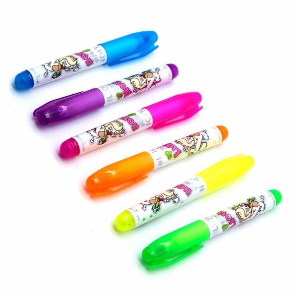 Set de 12 Plumas de Gel Tinta de Colores Fruit