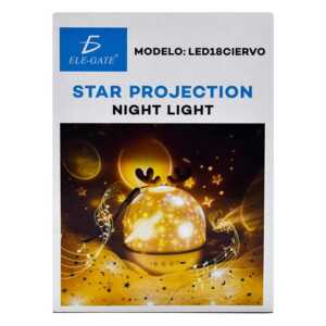 Lámpara led ciervo / star projection / night light / led.18.ciervo