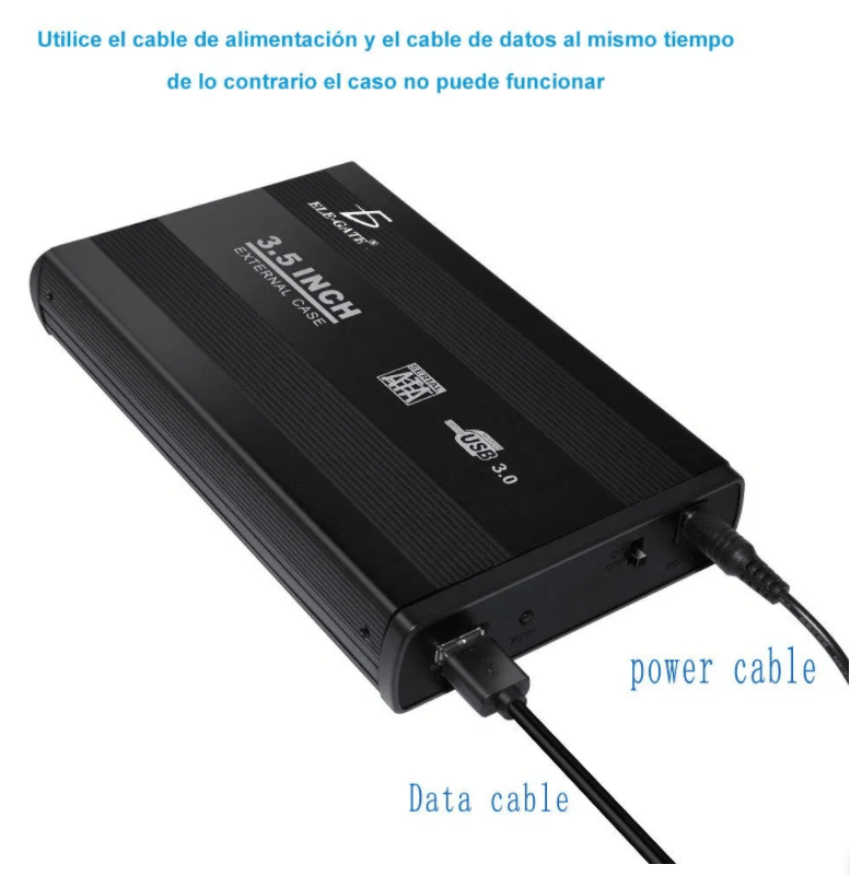 Cable USB 3.0 para Disco Duro Externo 3.0, Cofre, Case, Etc Tipo