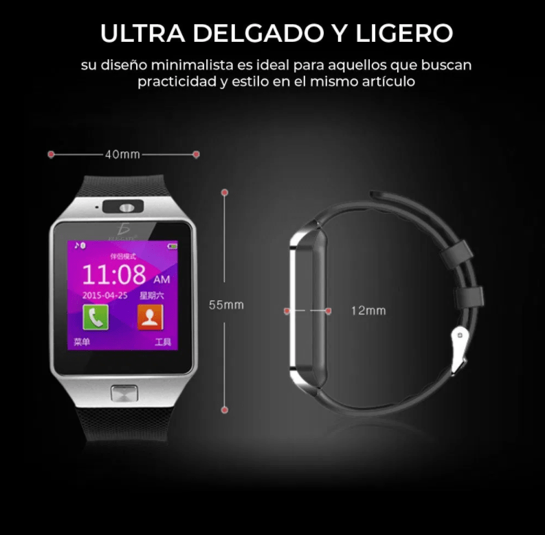 Reloj Celular Sim Smartwatch 