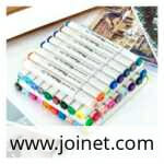 Estuche con 24 plumones de colores en forma de lápiz / 879-24 – Joinet