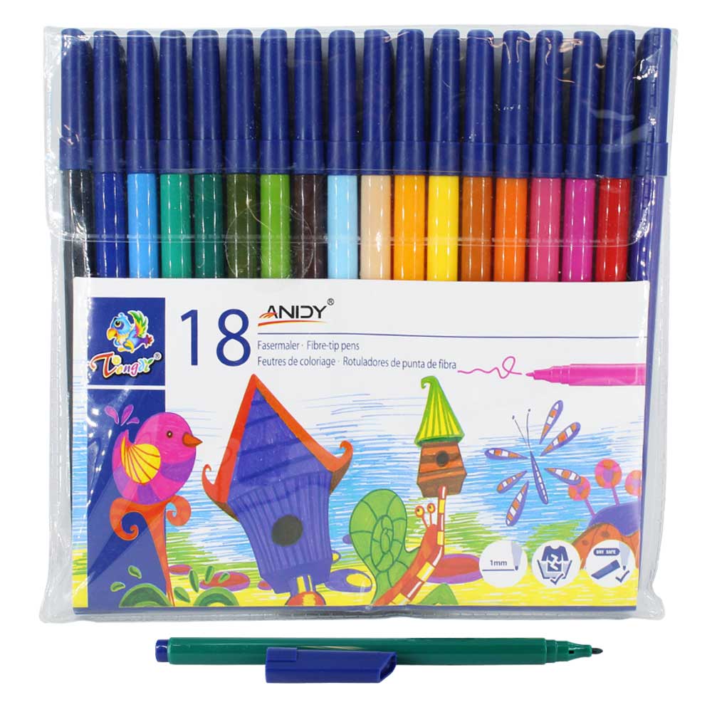 Set con 8 plumones brillosos de colores / dm-860 – Joinet