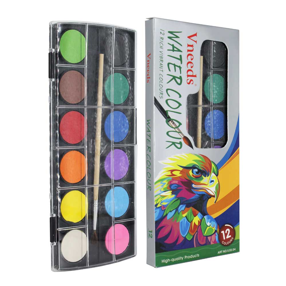 Set de acuarelas con 21 colores + un pincel / blk-4-10 – Joinet
