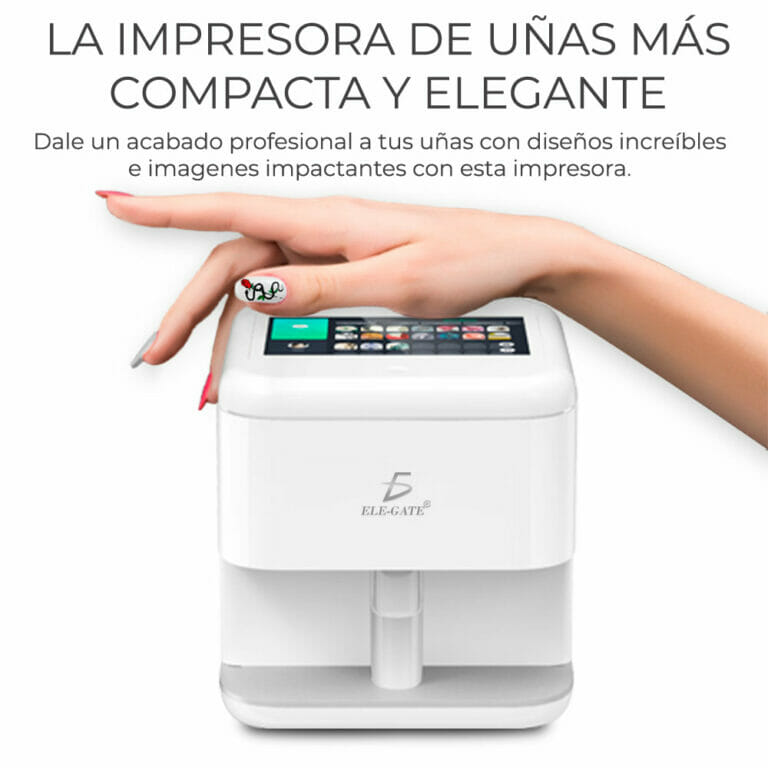 Impresora láser de uñas, máquina de impresión de uñas con Control de  teléfono pequeño, inalámbrico, Wifi