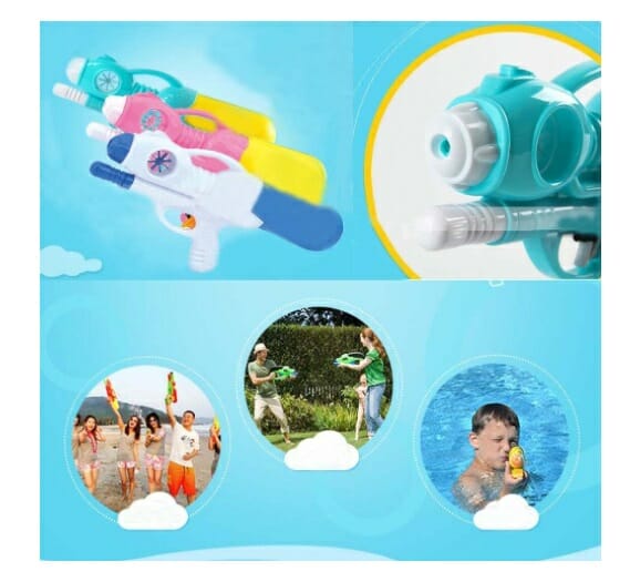 Pistola de agua para niño, variedad de colores