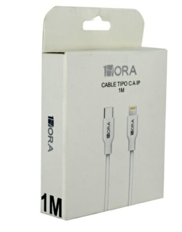 Cable Tipo C a Lightning para iPhone CAB258 - Playbox Electronics