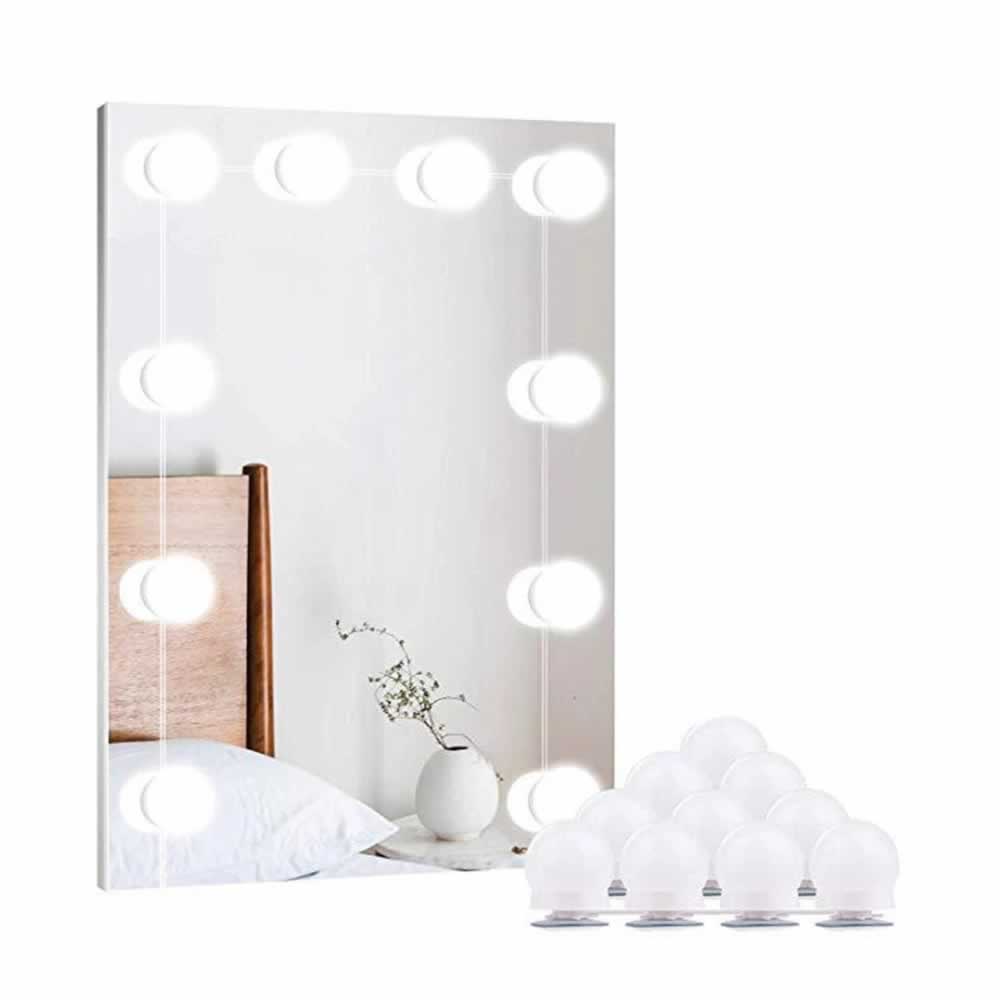 Lámpara de espejo LED 40 cm lámpara de espejo baño lámpara de pared blanco neutro IP44 SEBSON 
