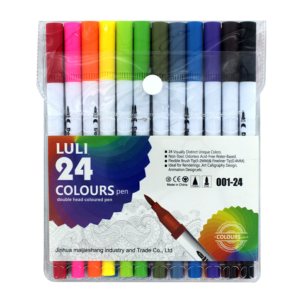 Blíster con 24 plumones de colores / colour pen / 828 – Joinet