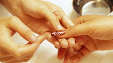 uñas postizas para dama