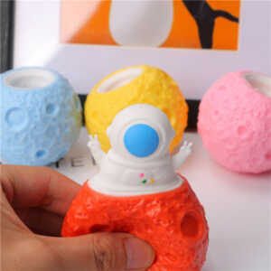 juguete anti estrés diseño de astronauta