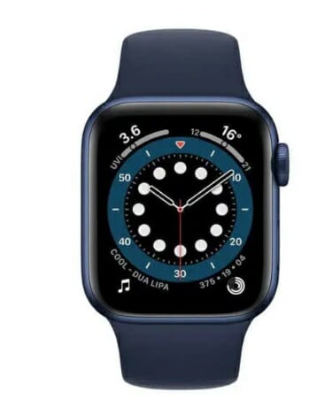 Smart watch series 6 con correa de plástico, variedad de colores