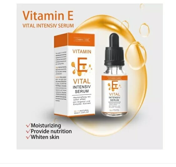 Suero facial hidratante con vitamina E