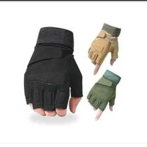 Variedad de guantes militares