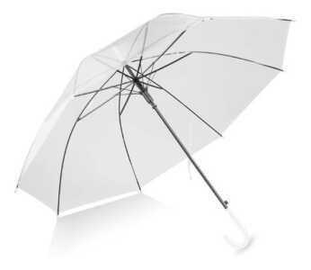paraguas grande de color blanco