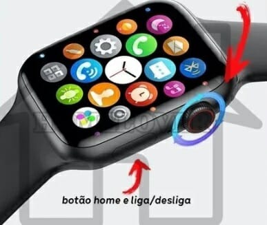Smart watch series 6 con correa de plástico,variedad de colores