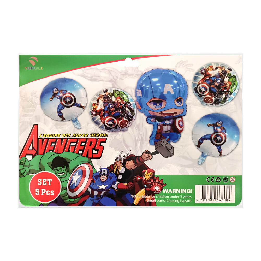 globos de fiesta Avengers