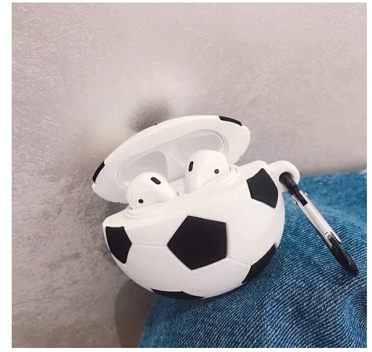 Funda para airpods de balón de fútbol