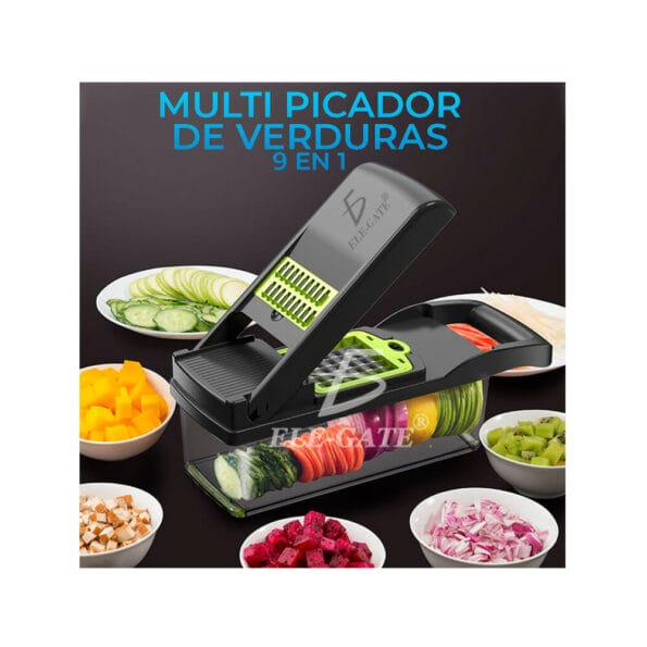 Picatodo Manual Frutas y Verduras Multiusos KIT12