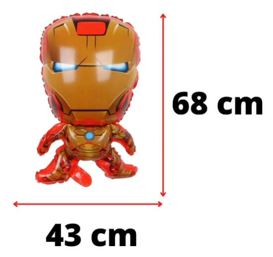 globos de fiesta Iron man