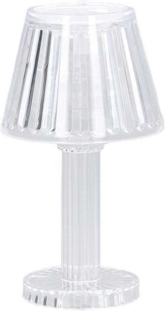lámpara de mesa de cristal