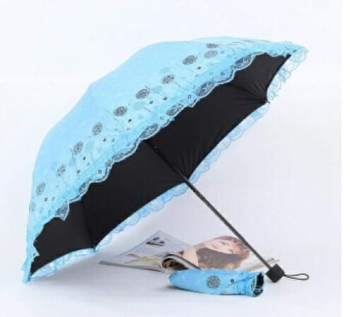Paraguas retráctil con estampado