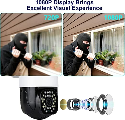 cámara de seguridad para exteriores