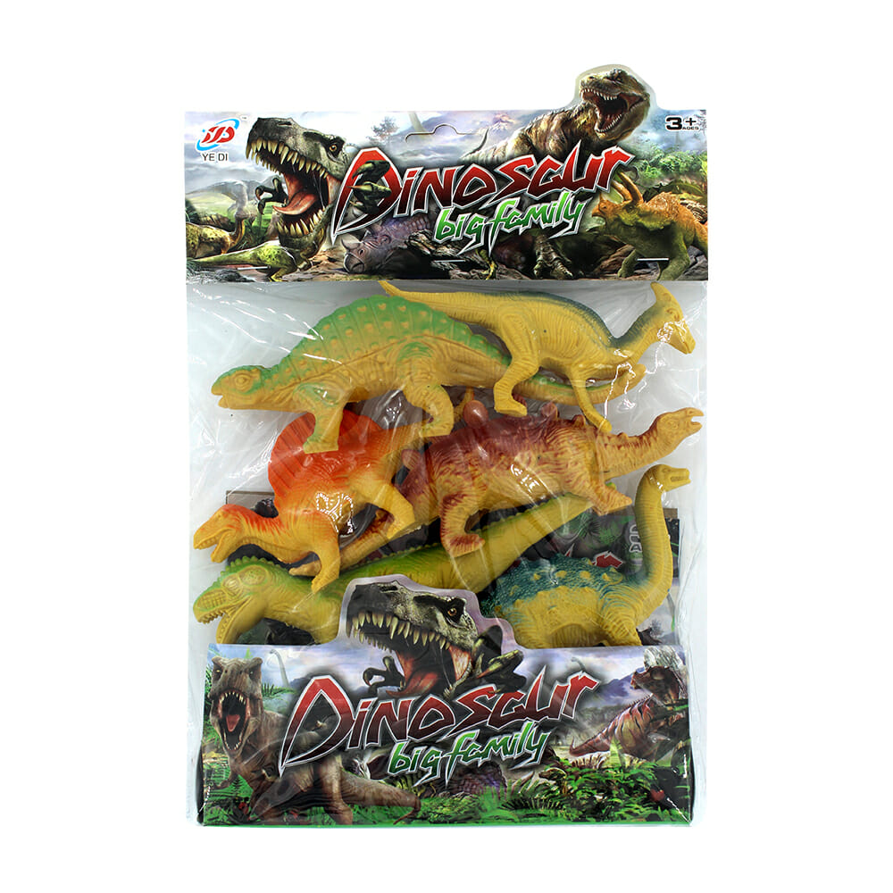 Paquete con figuras de juguete en forma de dinosaurios / dinosaur big  family / b1201937 