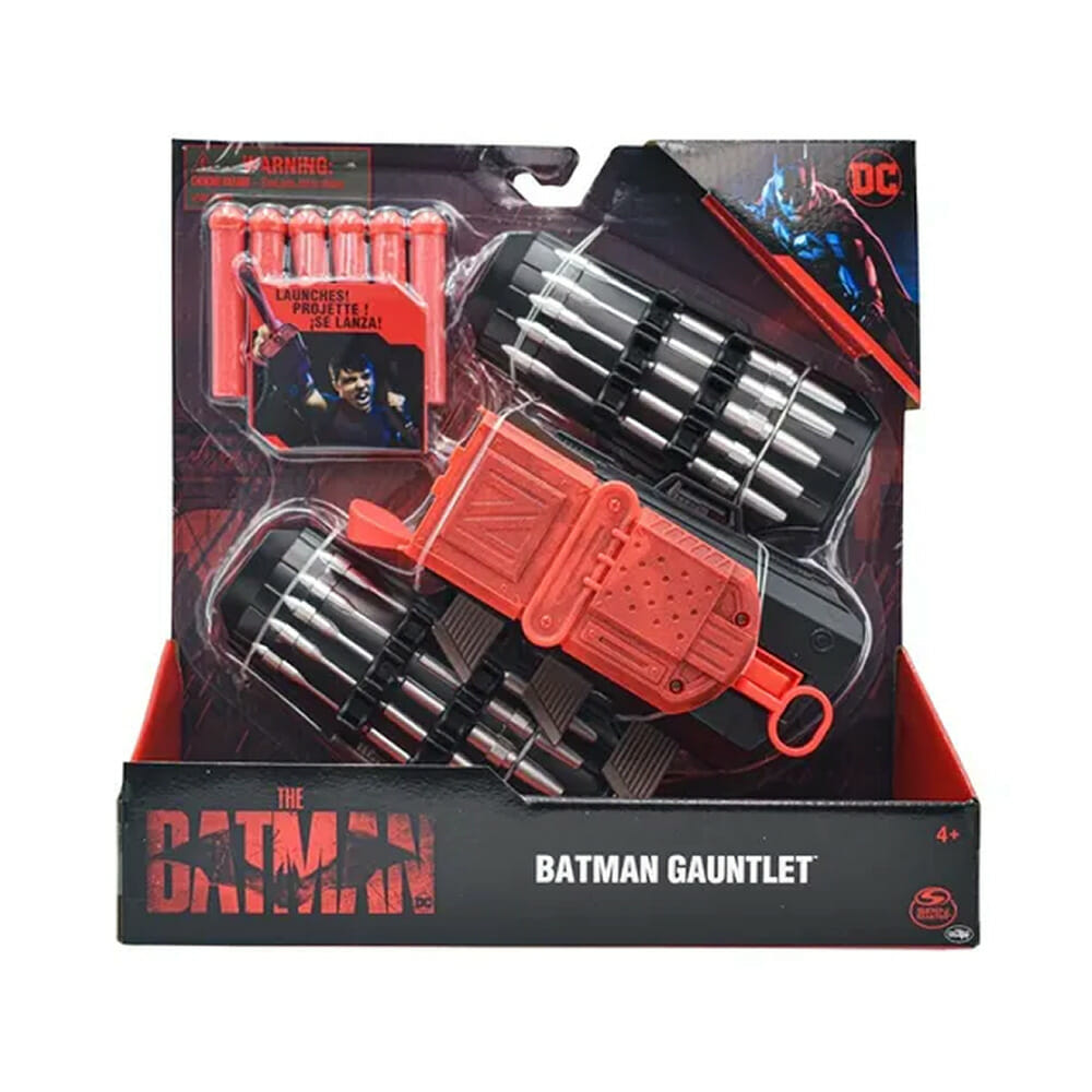 Guante lanzador de batman con 6 dardos / gauntlet 6060659 