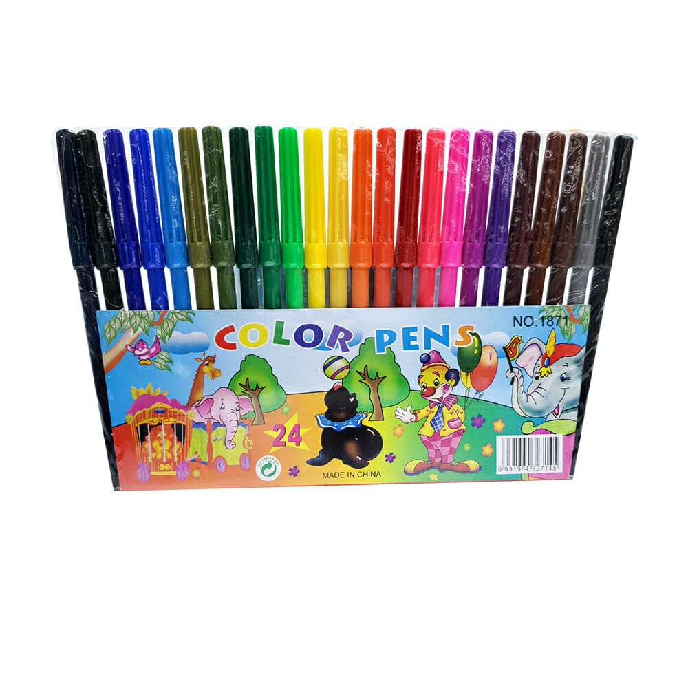 Blíster con 24 plumones de colores / colour pen / 828 – Joinet